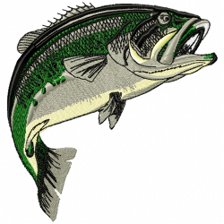 Fishes Embroidery Design 1 Fishes Embroidery Design 1